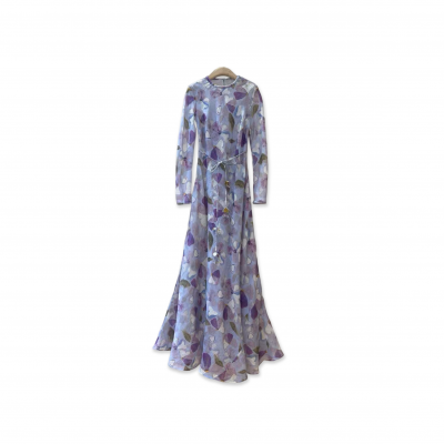 ZIMMERMANN DAWNING SHEATH LONG DRESS